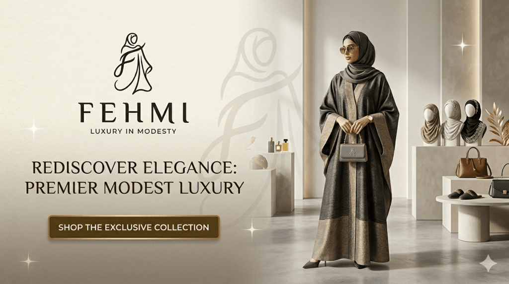 Luxury Abaya: Tailored Elegance - FEHMIFEHMIFEHMI#original_value#